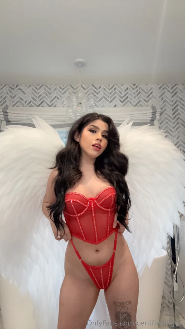 Pov i m your christmas angel here to make all your dreams come true 