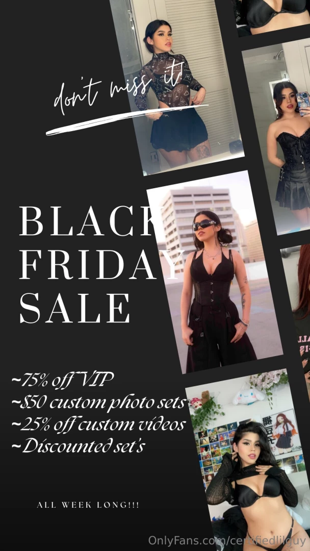 Happy black friday my sale is live you won t want to miss this sale 