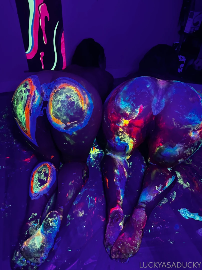 Painting with apple got a lil messy part 14 