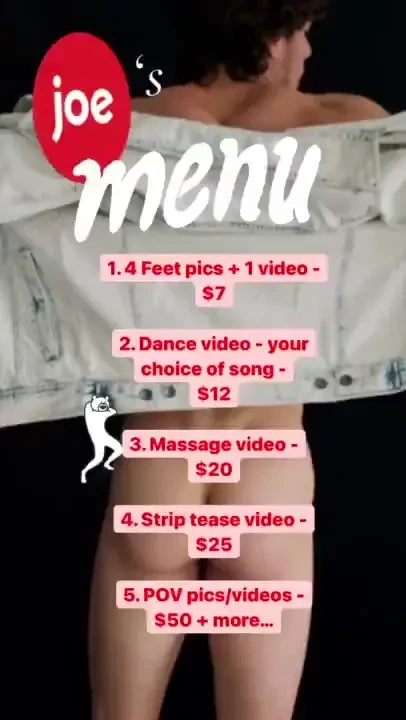 Starting today menu subject to change 