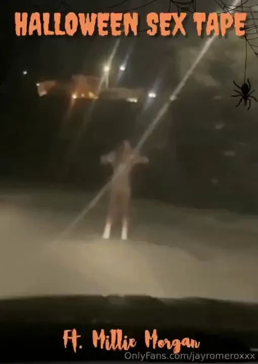 New halloween sex tape i was out late at night when i encountered a 