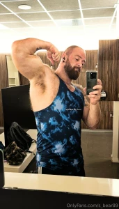 Enjoying my new shorts in the lab and had arm day in the gym had to part 2