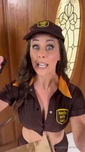 New bj video when you mishandle a package but have a special delivery