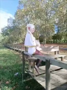Trying to be lewd in public