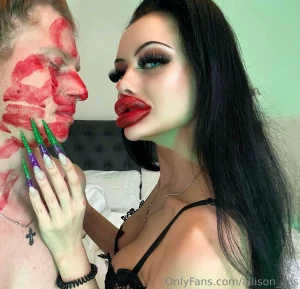 Kissing video leaving big red multiple kissing marks on guy face and