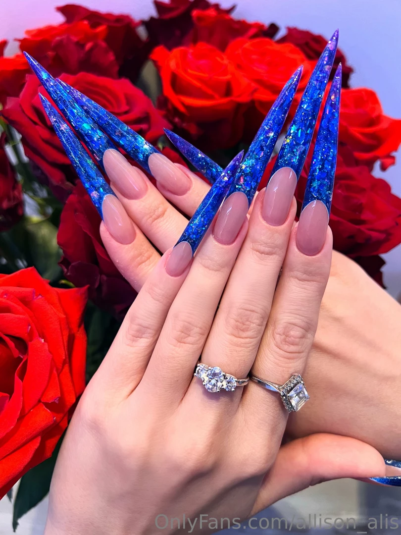 My new galaxy nails 