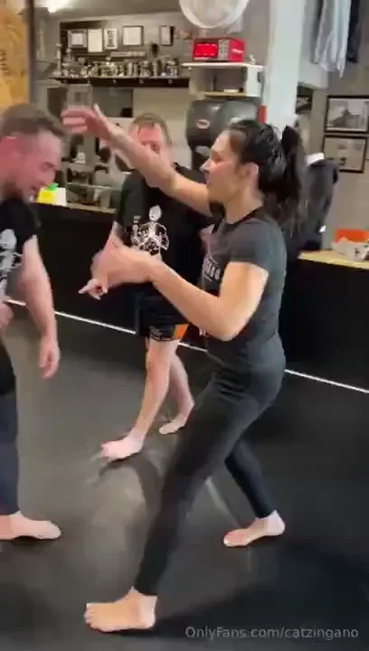 I was asked what would you do to him being that he was really strong 