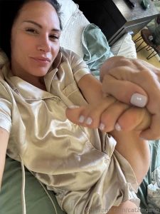 Light purple toes went well with my takedowns yesterday