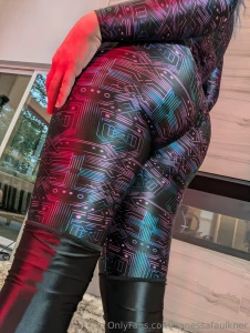 Life is better with a crotch-zipper playing with a colorful light and