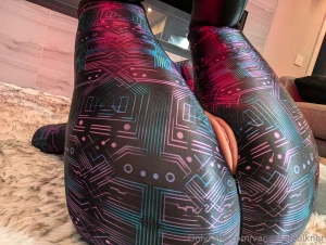 Life is better with a crotch-zipper playing with a colorful light and part 2