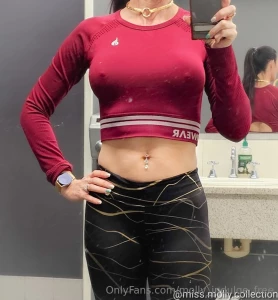 For those of you with a gym fetish i m not allowed to wear a bra to part 1