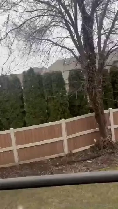 How a cali girl handles the snow no pants on watching the snowfall 