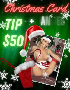 jessikagotti - Xxxmas naughty list tip 50 for santa panties a nude custom xxx mas 