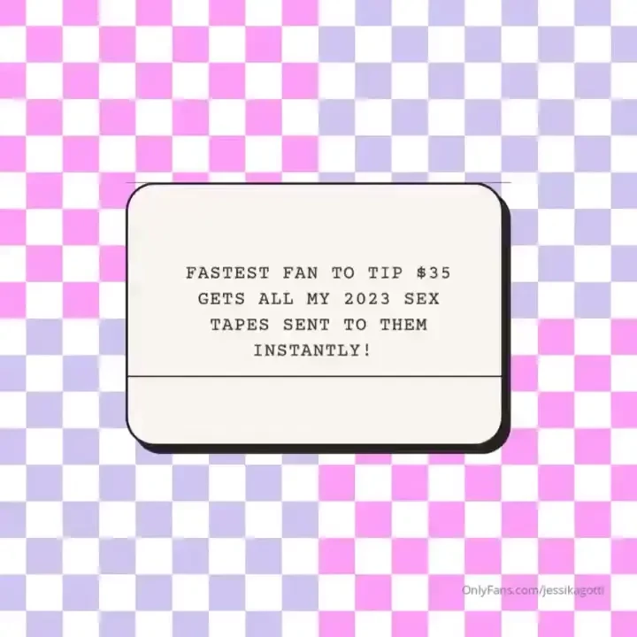 Fastest fan to tip 35 gets all my 2023 sex tapes filmed this year sent 