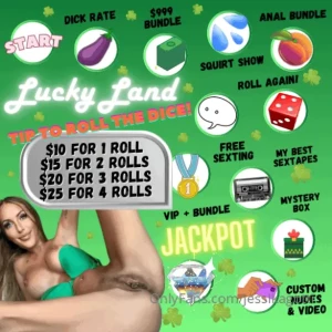 jessikagotti - Lucky land roll the dice and see where you land roll until you hit the 