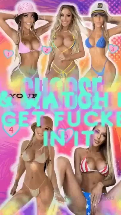 Bikini showdown choose your favorite bikini tip 5 for 1 tip 10 for 3 