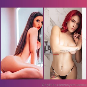 2 queens 1 stream up the skirt friday with milanariccifree on my free