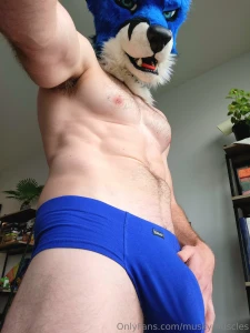 Beautiful in blue new vid posted later today part 1