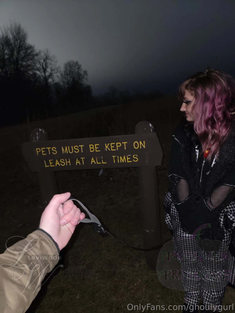 Leviwade took me on a lil walk 3 