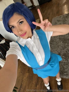 Bts from my shoot as akane from ranma for teamskeet part 1