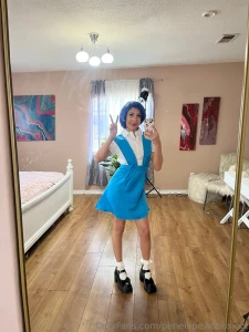 Bts from my shoot as akane from ranma for teamskeet part 4