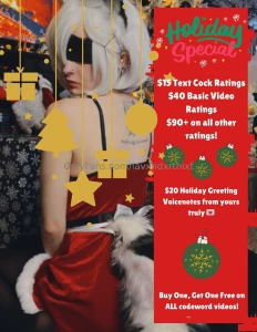 Holiday sale happening now on the vip page come over and take