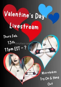 I have a surprise announcement let s ring in valentine s day together