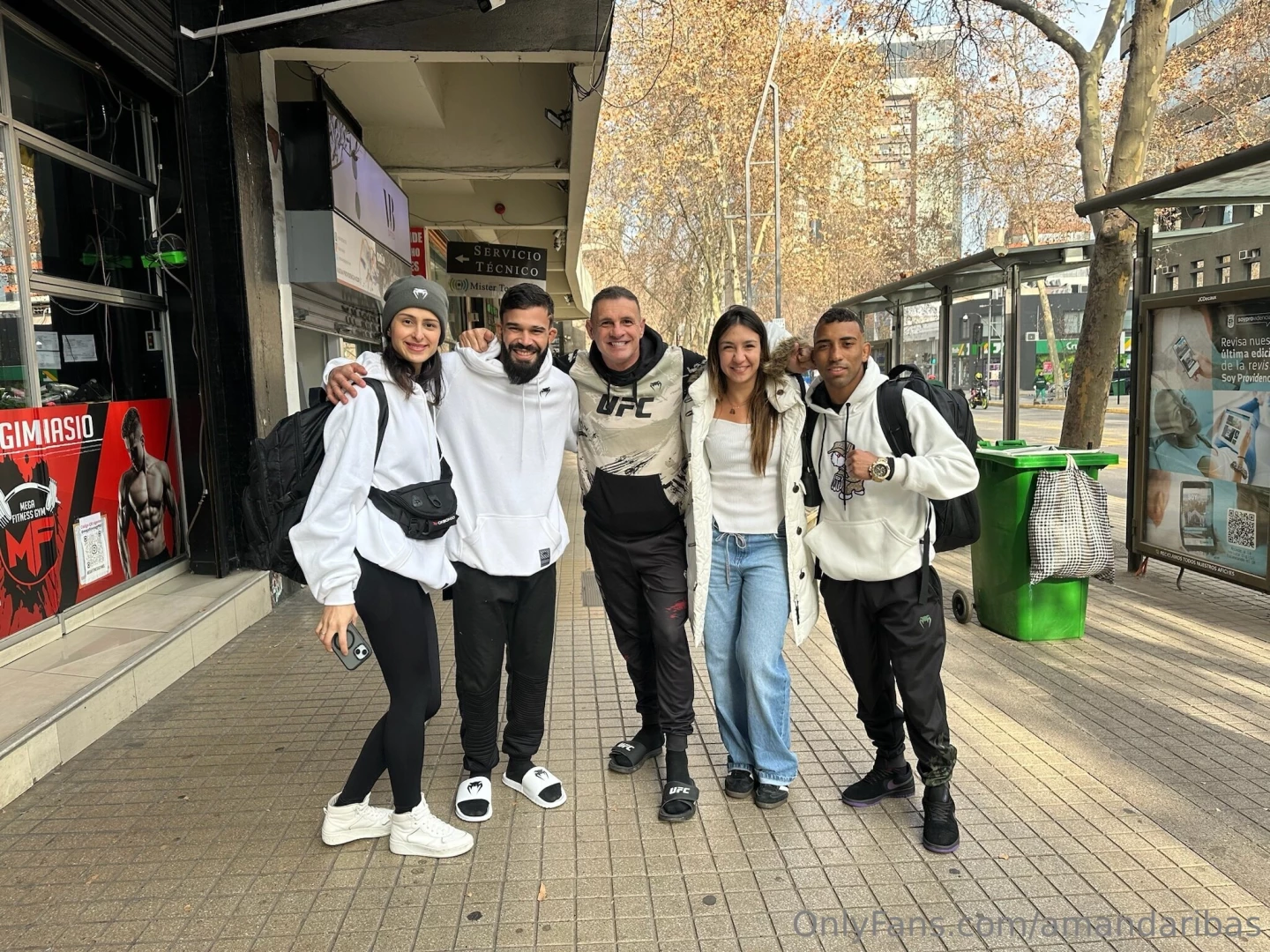 Tomorrow there s ribas family representing here in chile let s go 