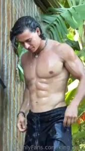 Have you ever tried an outdoor shower like this