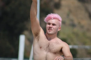 Found these old photos miss the pink hair lol youngin part 11