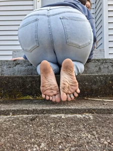 My dirty feet need love and a warm tongue be a good pup and clean part 8