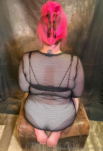 Did a little lingerie and fishnet shoot hope you are all having a part 2