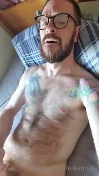 Got extra horny edging this morning shot a fat load on my face 