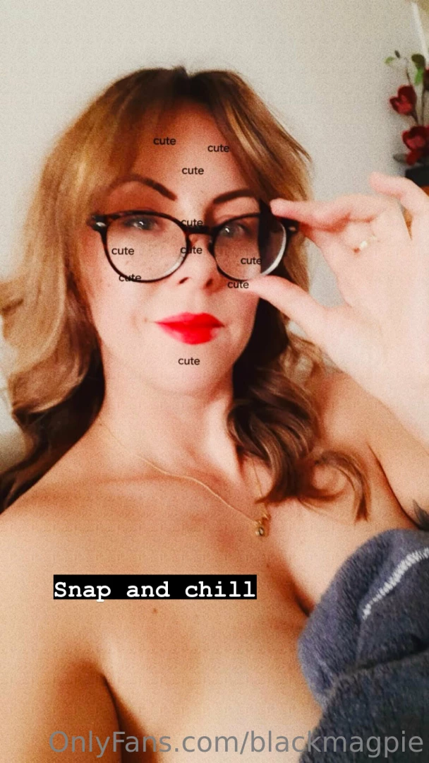 Feeling like a sexy secretary today with my glasses you like 