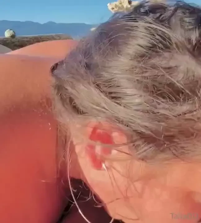 Looking forward to sucking more beach cock just a few more months 