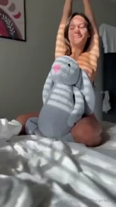 I love to lie around and snuggle in my crib in the sunshine