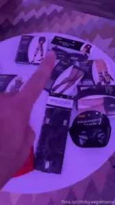 Last week i bought a bunch of halloween costume stuff on sale so