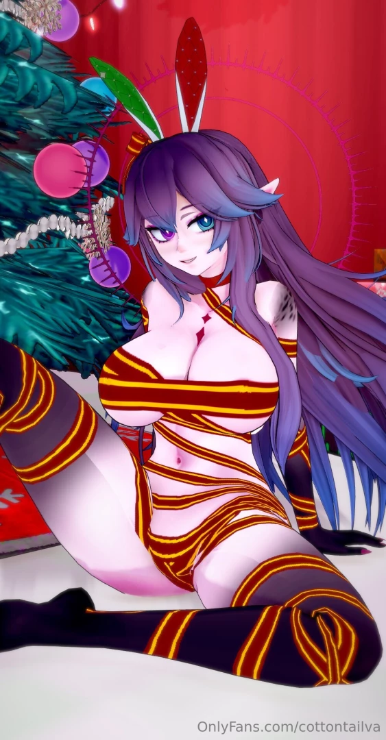 Do you want your sexy bunny girl all wrapped up for you i may have part 56 