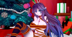 Do you want your sexy bunny girl all wrapped up for you i may have part 7