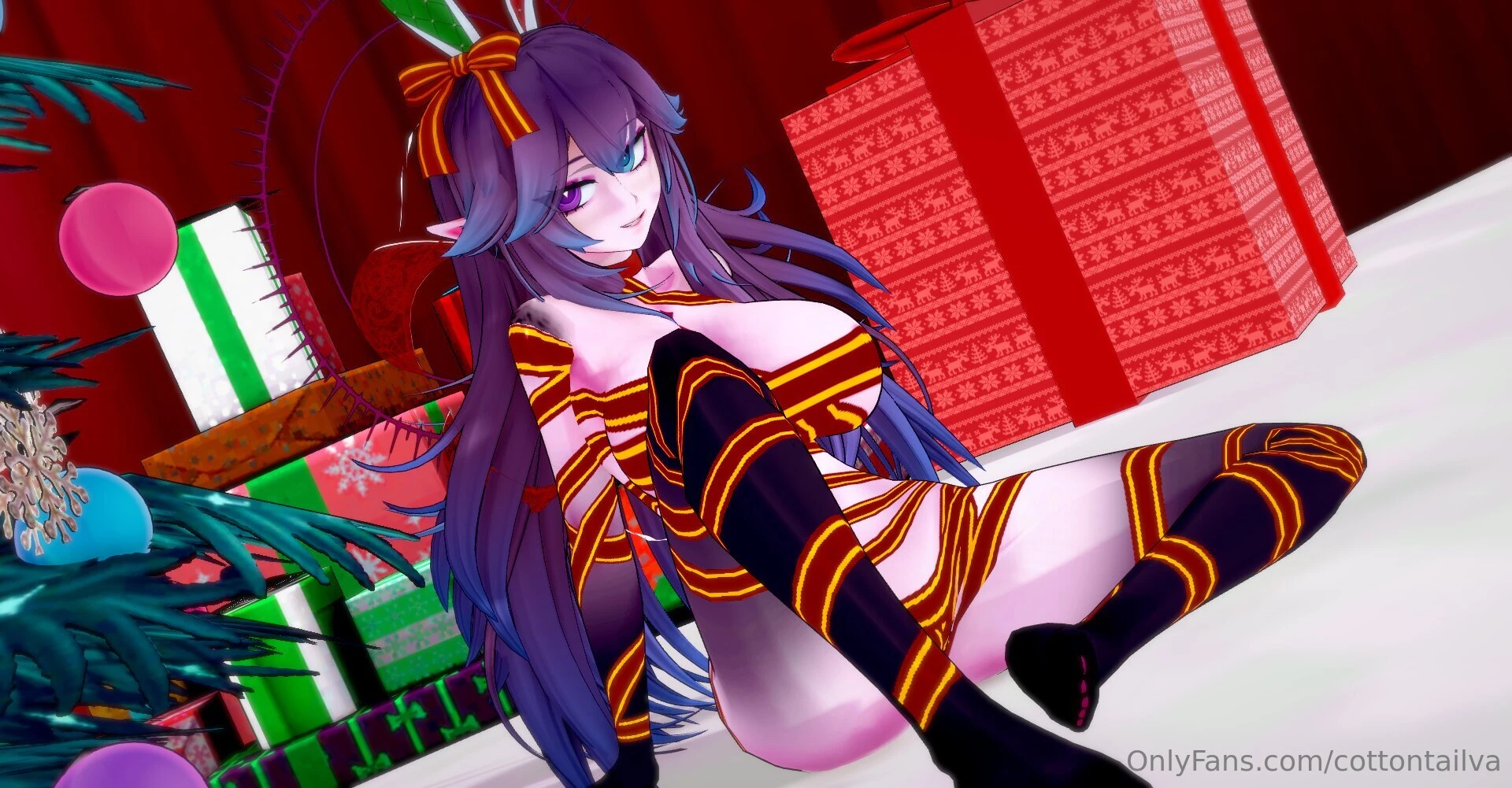 Do you want your sexy bunny girl all wrapped up for you i may have part 26 