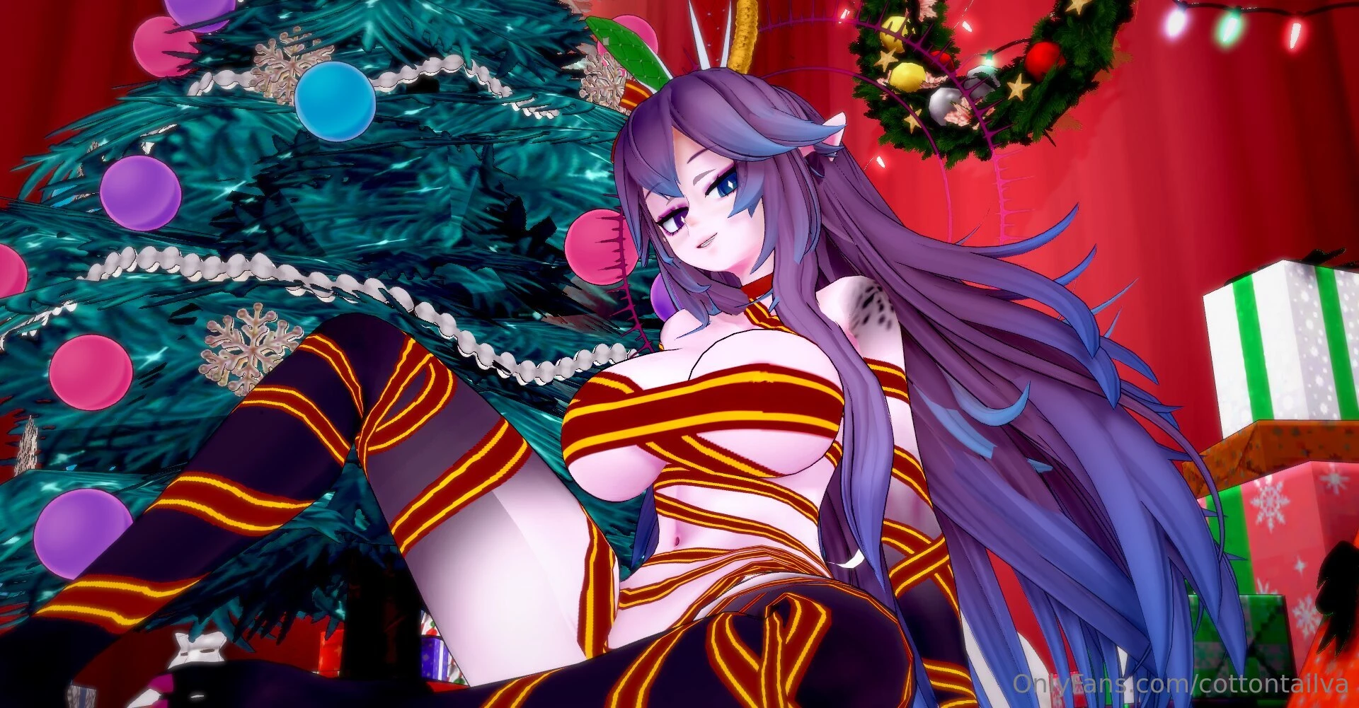 Do you want your sexy bunny girl all wrapped up for you i may have part 2 