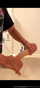 Wash your dick monday this is how i would clean you in the shower