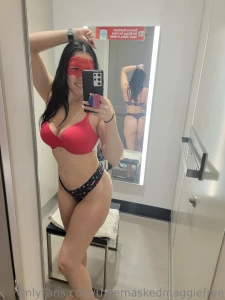 Swipe to see what i was doing in the target dressing room part 1