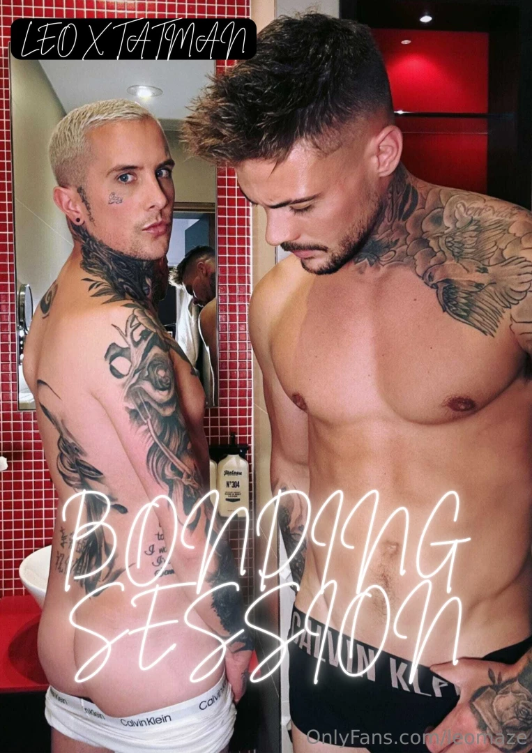 Leo x tatman bonding session tatmanquinn first ever b b scene after a 