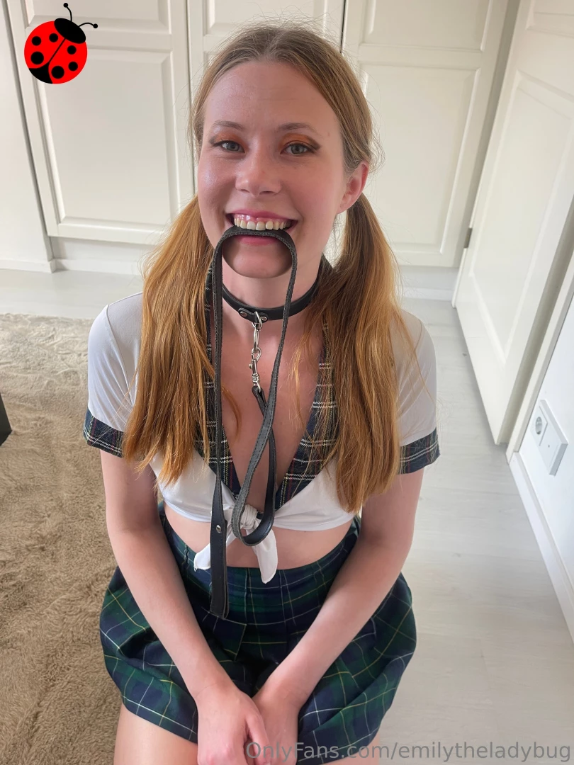 Offering my leash to you 