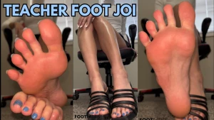 Teacher foot joi 4 53 your teacher makes you worship her feet to make