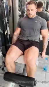 From todays leg session the pre exhaust work then the big lifts i may