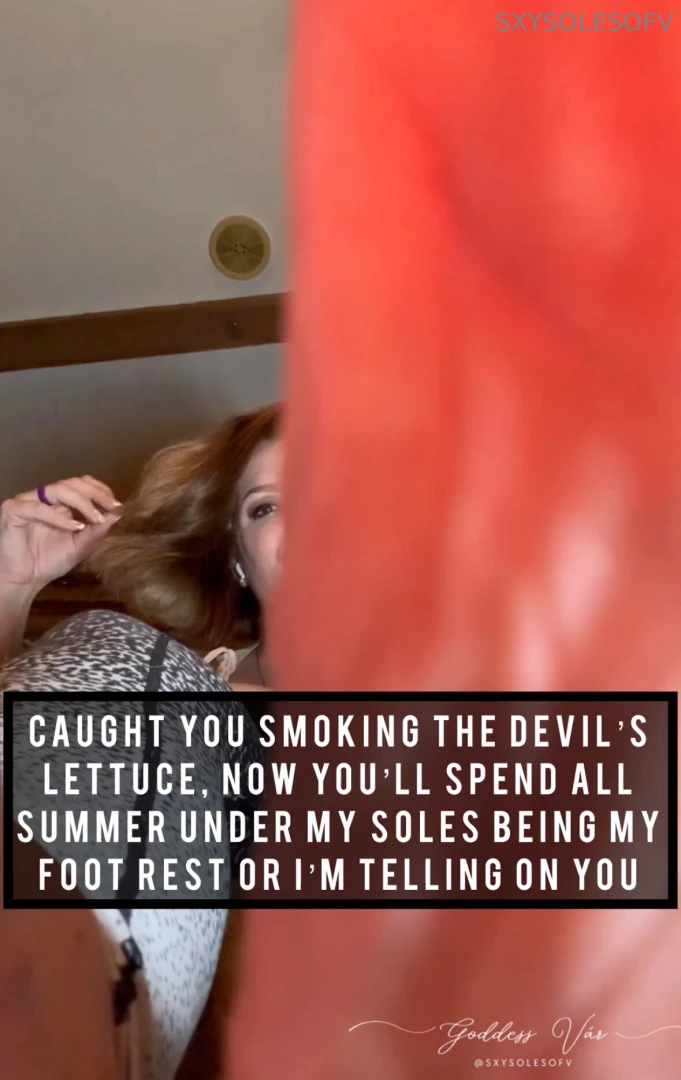 Goddess var punishes you as the milf next door making you her 