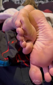 Caught stepson staring at my big feet humiliation turned encouraging i