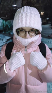 Winter is the time when lily turns into a pink gnome part 1